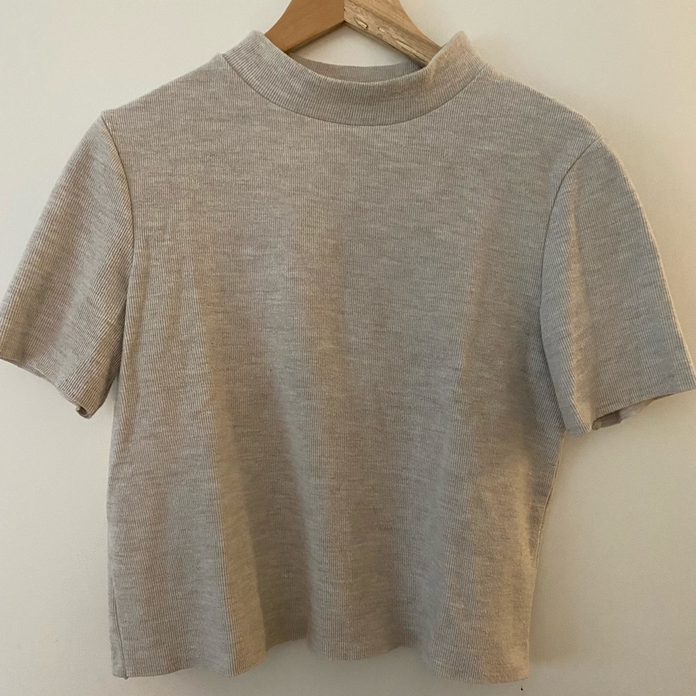 Zara Mockneck Top